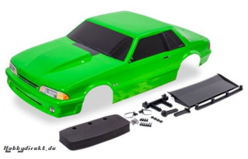 Karosserie Ford Mustang Drag Slash Grün TRAXXAS 9421G