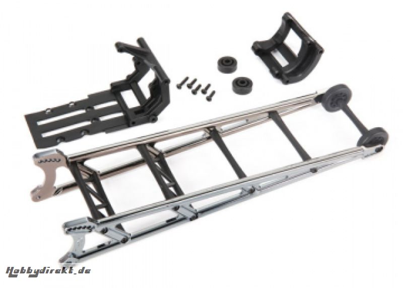 Wheelie Bar Black CHrome Drag Slash Traxxas 9460X