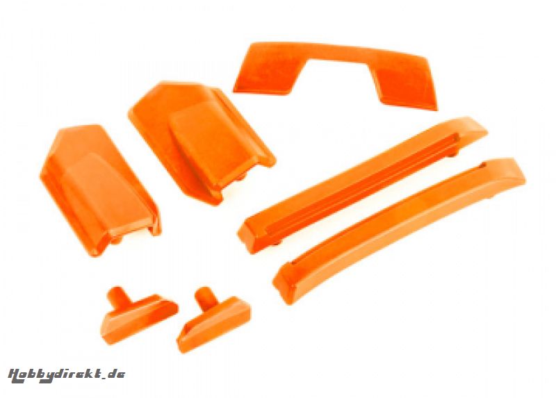 Body Reinforcement & Roof Skidpads Orange Sledge Traxxas 9510T