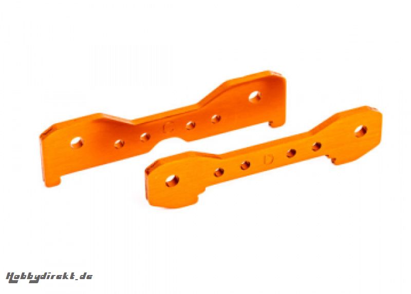 Spurstangen hinten Alu Orange Sledge TRAXXAS 9528T