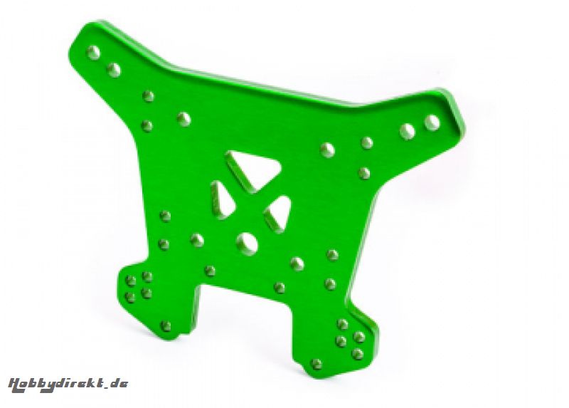 Shock Tower Rear Alu Green Sledge Traxxas 9538G