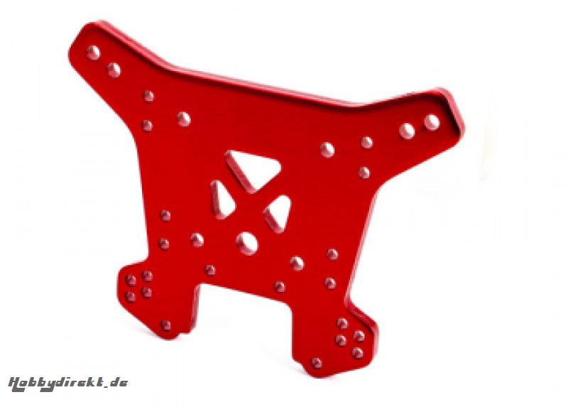 Shock Tower Rear Alu Red Sledge Traxxas 9538R