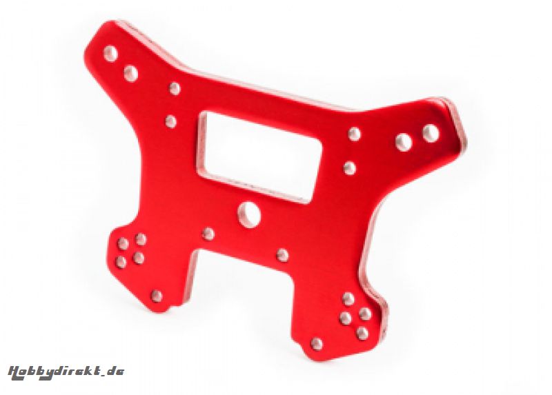 Shock Tower Front Alu Red Sledge Traxxas 9539R