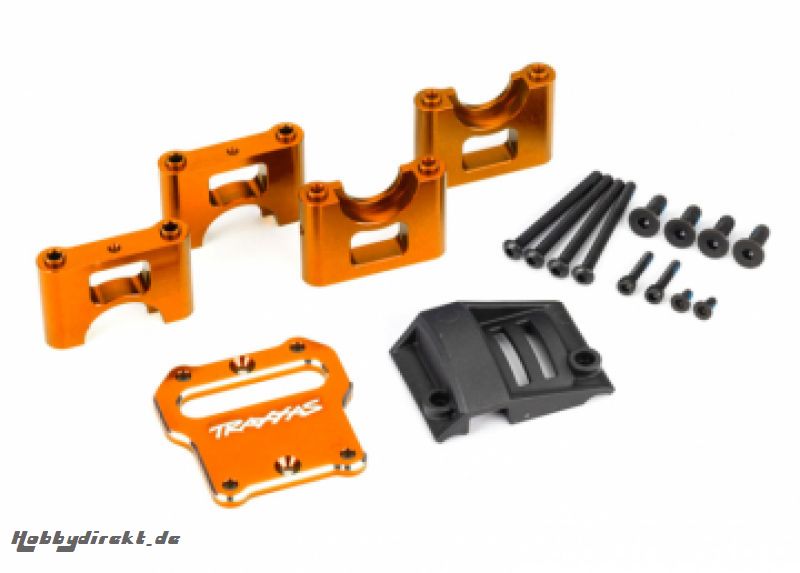 Montage Alu Orange Zentrum Diff Schlitten TRAXXAS 9584T