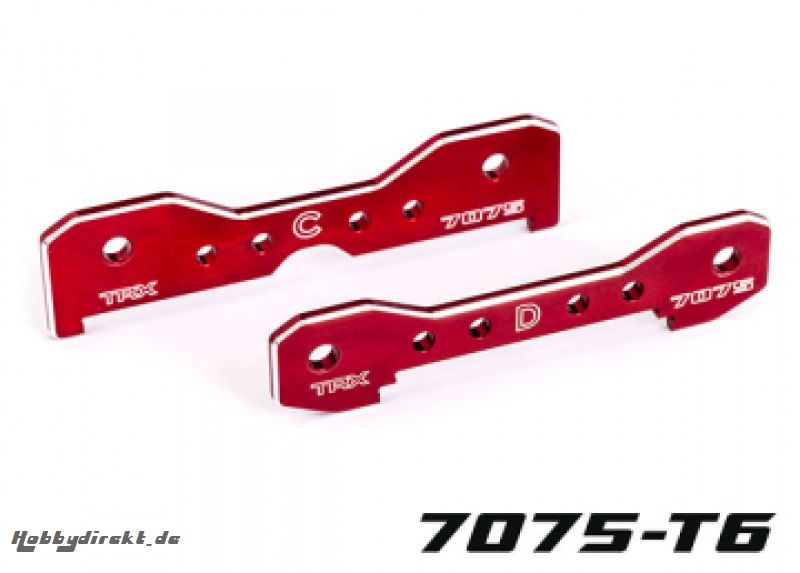 Spurstangen hinten Alu HD Red Sledge TRAXXAS 9630R