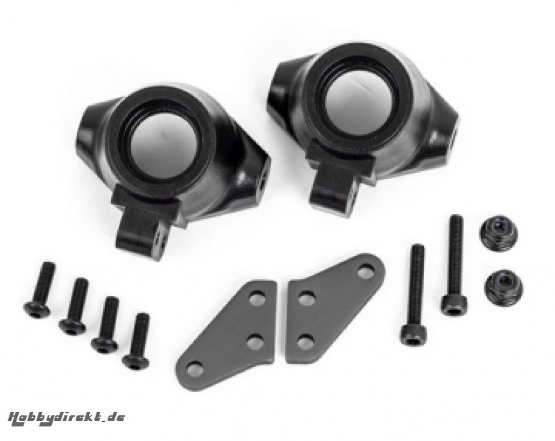 Steering Blocks + Arms Alu Grey (Pair) Sledge Traxxas 9637A