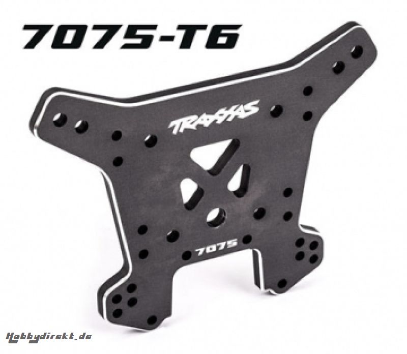 Dämpferbrücke hinten Alu HD Gray Sledge TRAXXAS 9638A