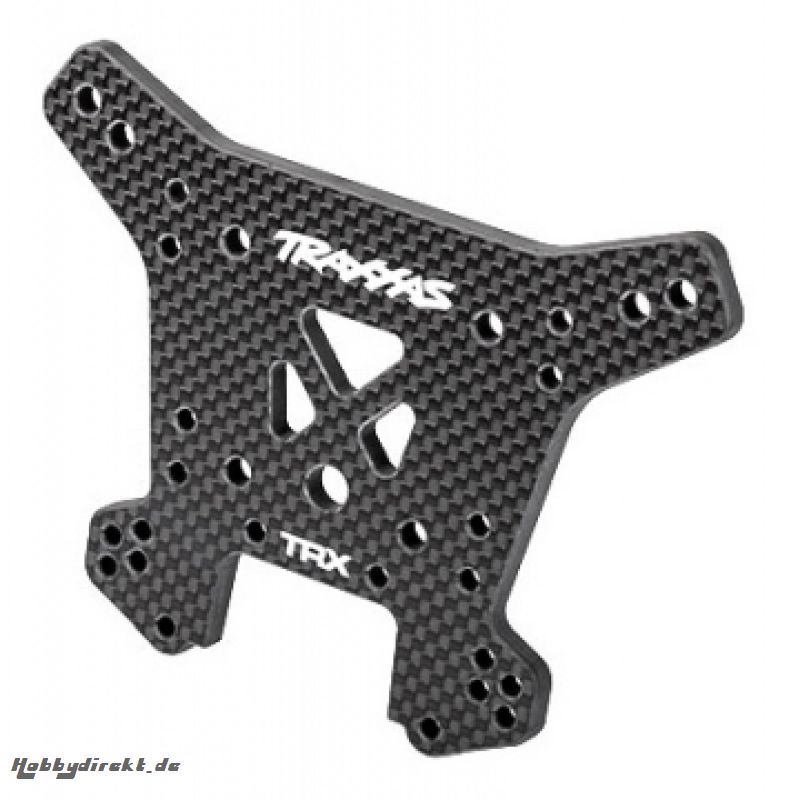 Stoßdämpferbrücke hinten Carbonfaser Schlitten TRAXXAS 9641