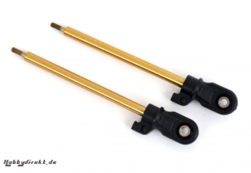 Shock Shafts TiN-Coated 80mm GT-Maxx (2) Traxxas 9662T