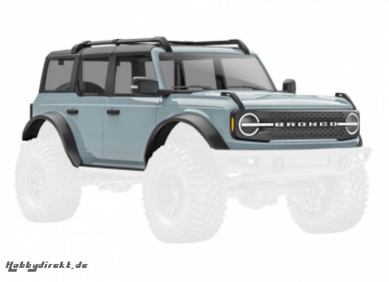 Karosserie TRX-4M Ford Bronco Kaktus Grau Komplett TRAXXAS 9711-GRAY