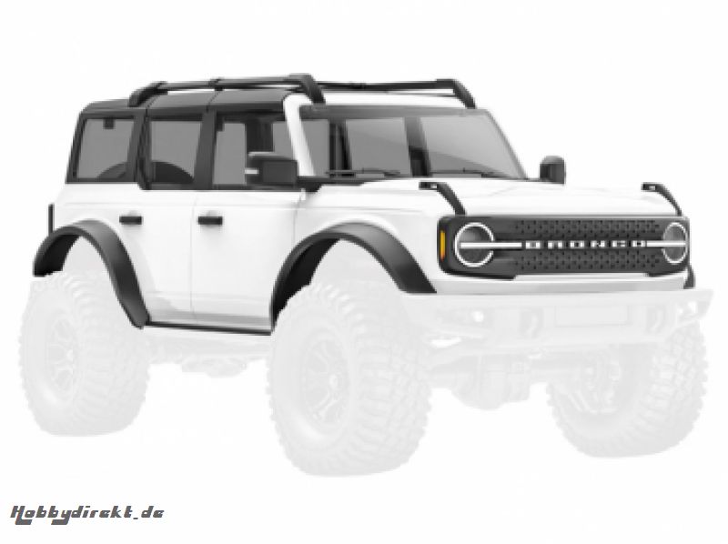 Karosserie TRX-4M Ford Bronco Vit Komplett TRAXXAS 9711-WHT