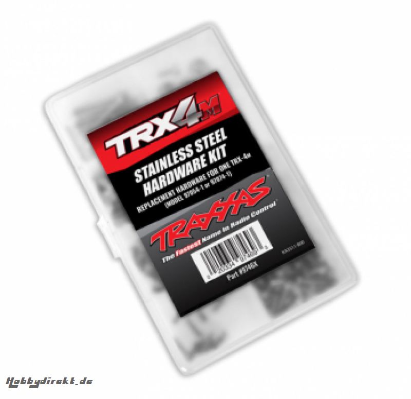 Beschlagsatz Edelstahl komplett TRX-4M TRAXXAS 9746X