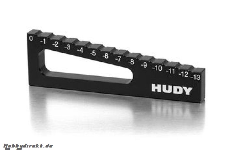 Chassis Droop Gauge 0-13mm für 1/8 Off-Road HUDY 107717