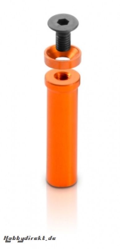 T4 ALU TOP DECK MOUNT - ORANGE* XRAY 306516-O