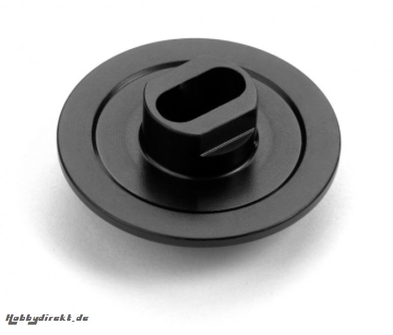 Alu 2-Scheiben-Rutschkupplungsplatte mit Adapter XRAY 324125