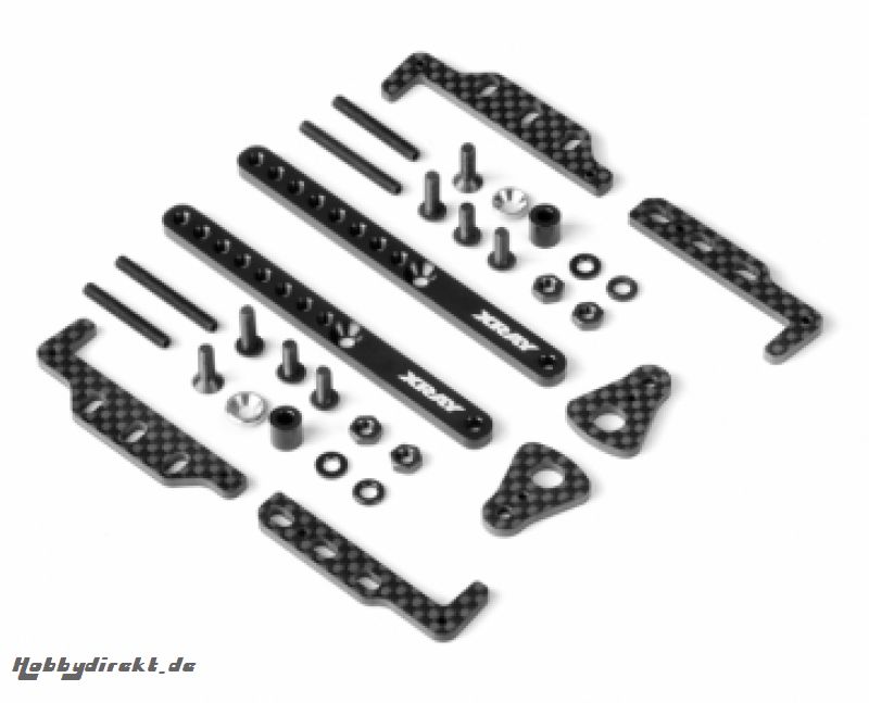 Alu- und Graphit-Akkuhalterung XB2* XRAY 326170