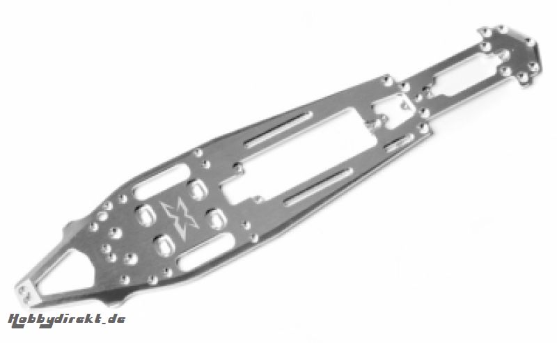 Fahrgestell Alu 5mm RX8/RX8E # XRAY 341107