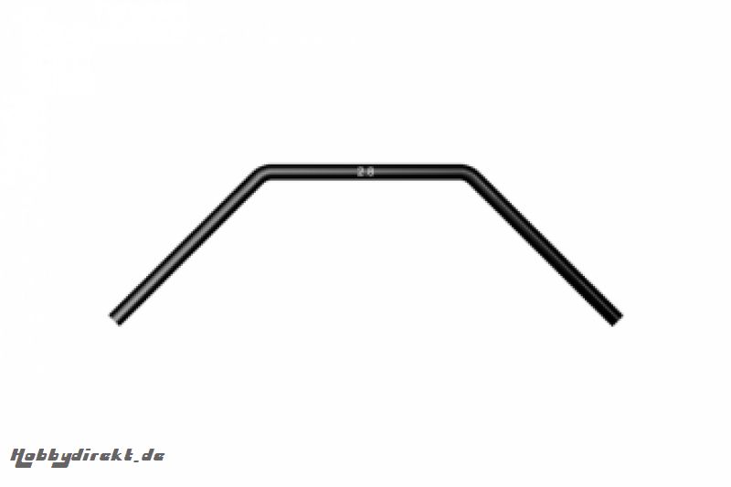 Stabilisator hinten 2.8mm RX8.2/E XRAY 343468