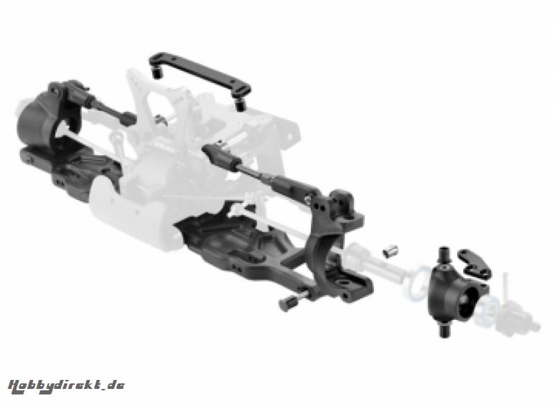 XRAY XB8 C-Hub Vorderradaufhängung Umbausatz XRAY 350910