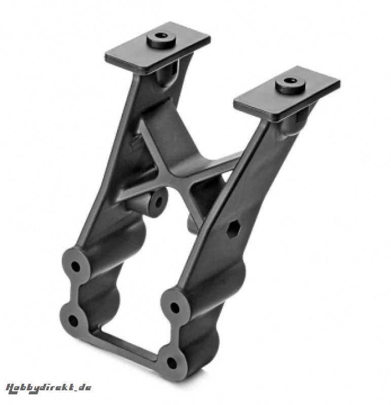 XB8 Heckflügelhalterung für vordere Flügelposition XRAY 353525