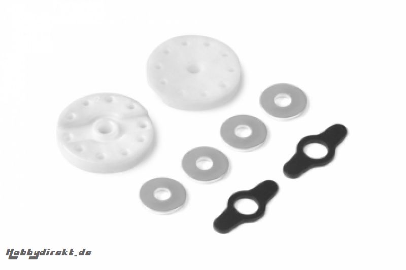 Stoßdämpferkolben 2-Wege-Durchfluss 8-H 1,2mm XRAY 358030