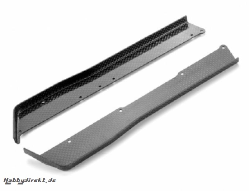 Chassis Side Guard (L R) Carbon Fibre XB4 XRAY 361271