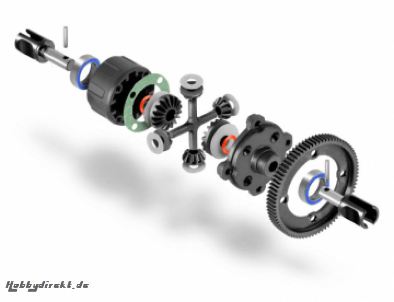 GETRIEBE-MITTELDIFFERENZIAL - GROSSES VOLUMEN - SATZ XRAY 364904