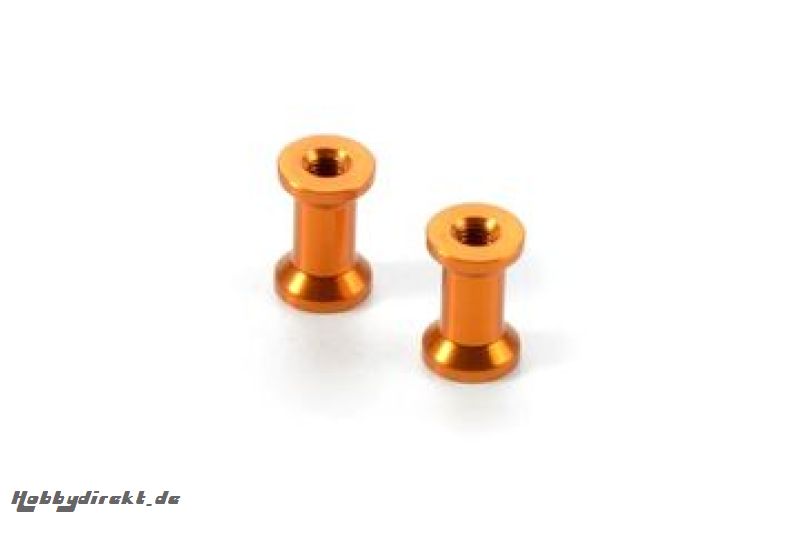 ALU-HALTERUNG 10,8MM - ORANGE (2) XRAY 376364-O