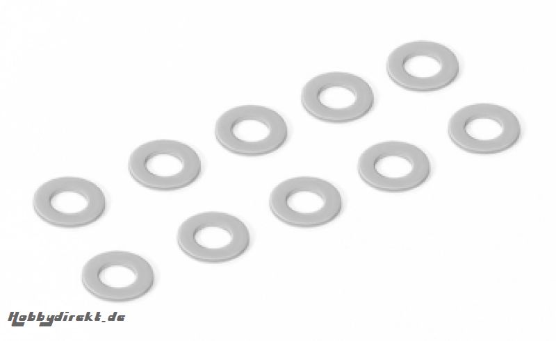 Unterlegscheibe S 4x8x0,5mm (10) XRAY 962041