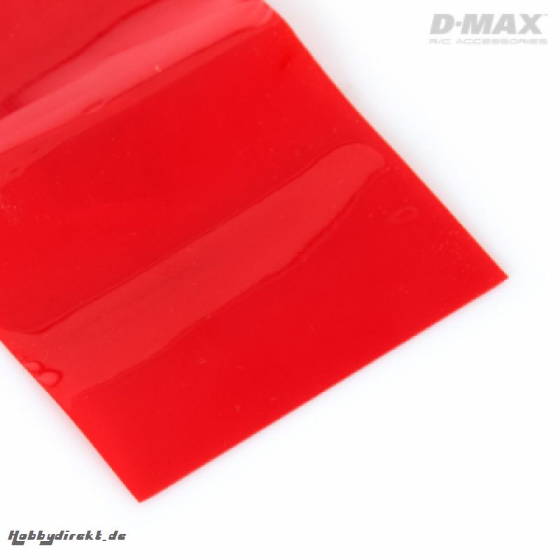 Schrumpfschlauch Rot Transparent D47/W73mm x 1m DYNOMAX B9223