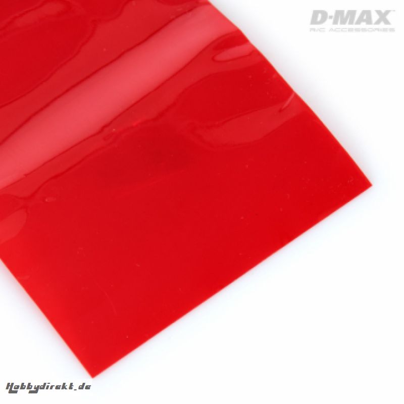 Schrumpfschlauch Rot Transparent D54/W85mm x 1m DYNOMAX B9224