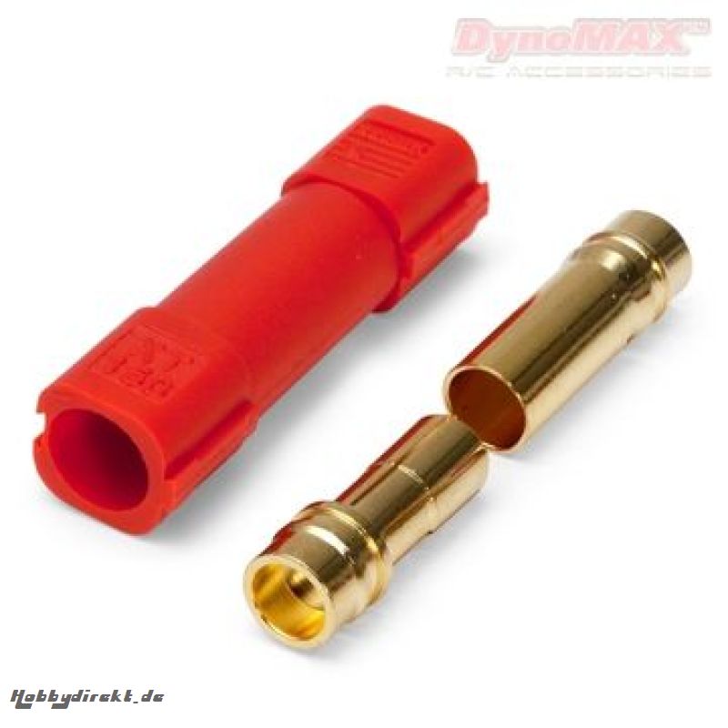 Stecker XT150 6mm Rot 1 1 DYNOMAX B9300