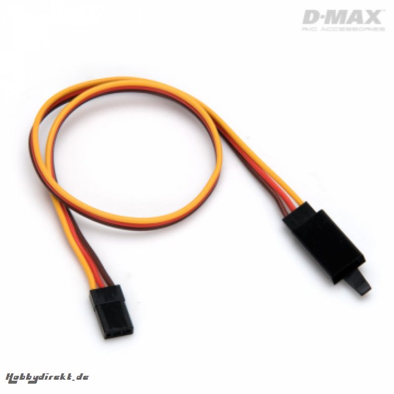 Servo-Verlängerungskabel Universal mit Verriegelung 22AWG 300mm DYNOMAX B9525