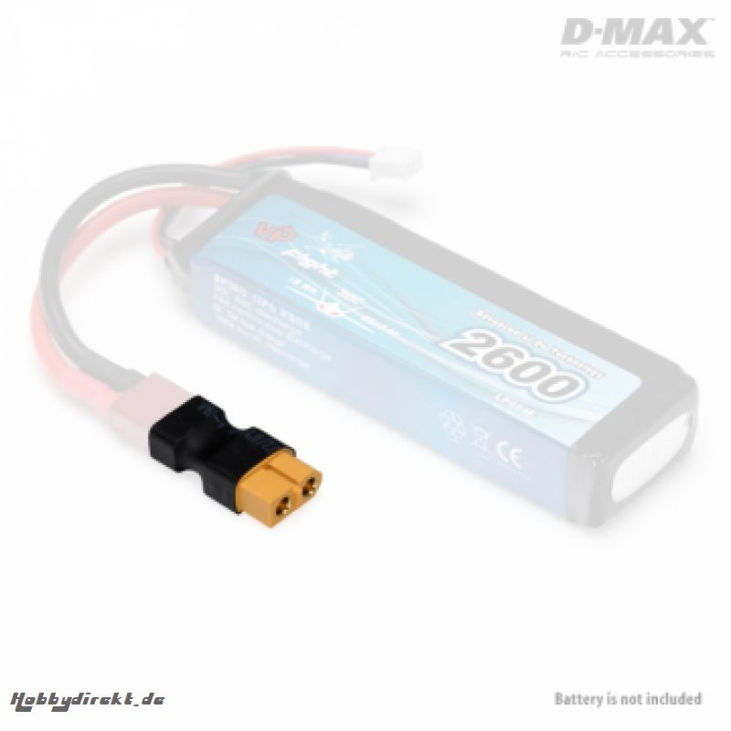 Steckeradapter T-Stecker (männlich) - XT60 (weiblich) DYNOMAX B9840