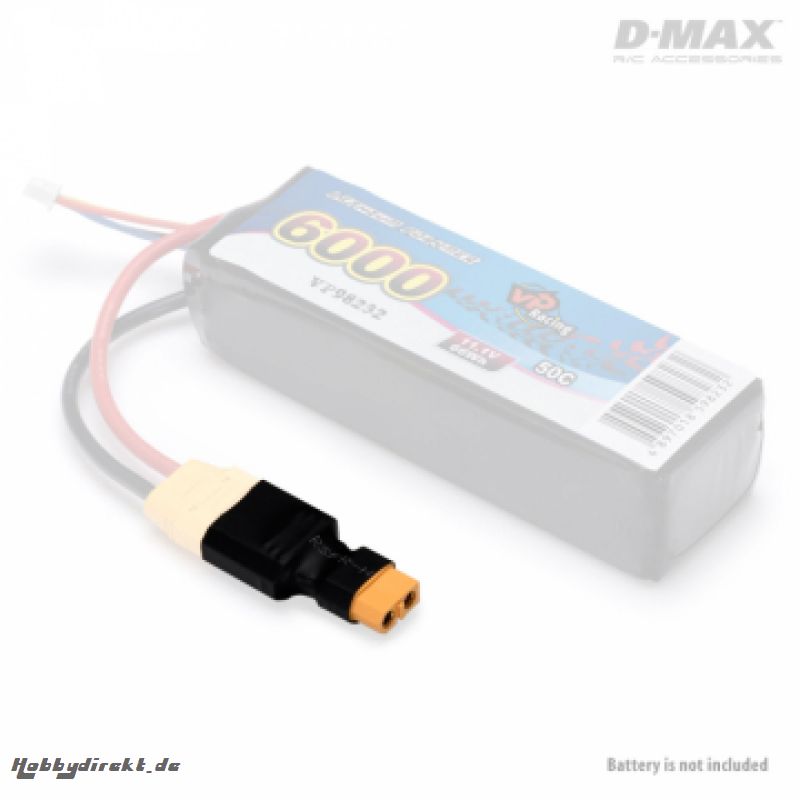 Steckeradapter XT90 (Stecker) - XT60 (Buchse) DYNOMAX B9880