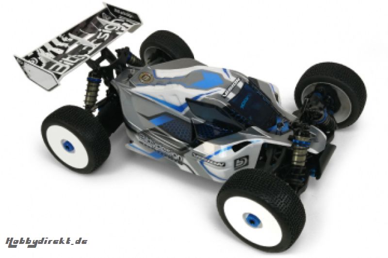 Karosserie VISION 1/8 Buggy AE RC8B3.1E Electric (Clear) Pre-Cut BITTYDESIGN VIS-AERC8B3.1E