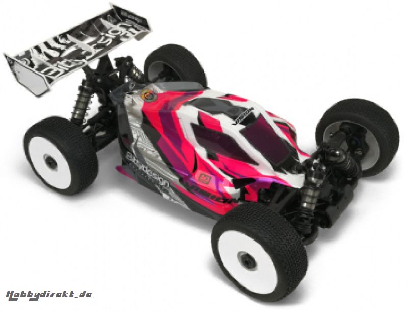 Karosserie VISION 1/8 Buggy Xray XB8E20 Klar vorgestanzt BITTYDESIGN VIS-XRYXB8E20