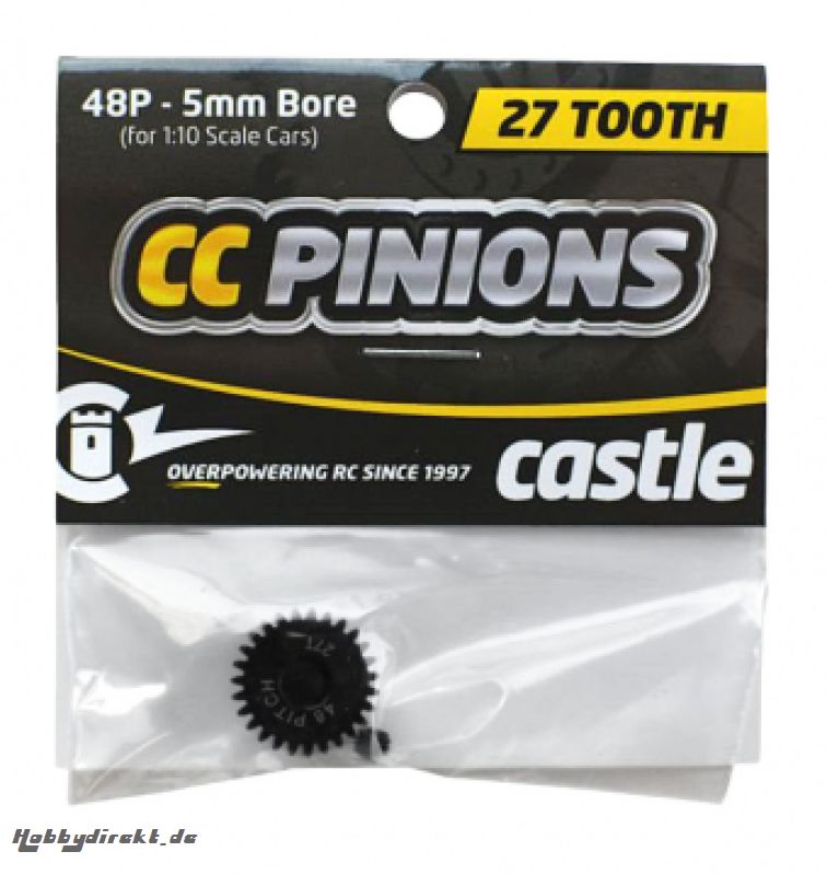 CC Ritzel 27T 48P - 5mm CASTLE CREATIONS 010-0065-46