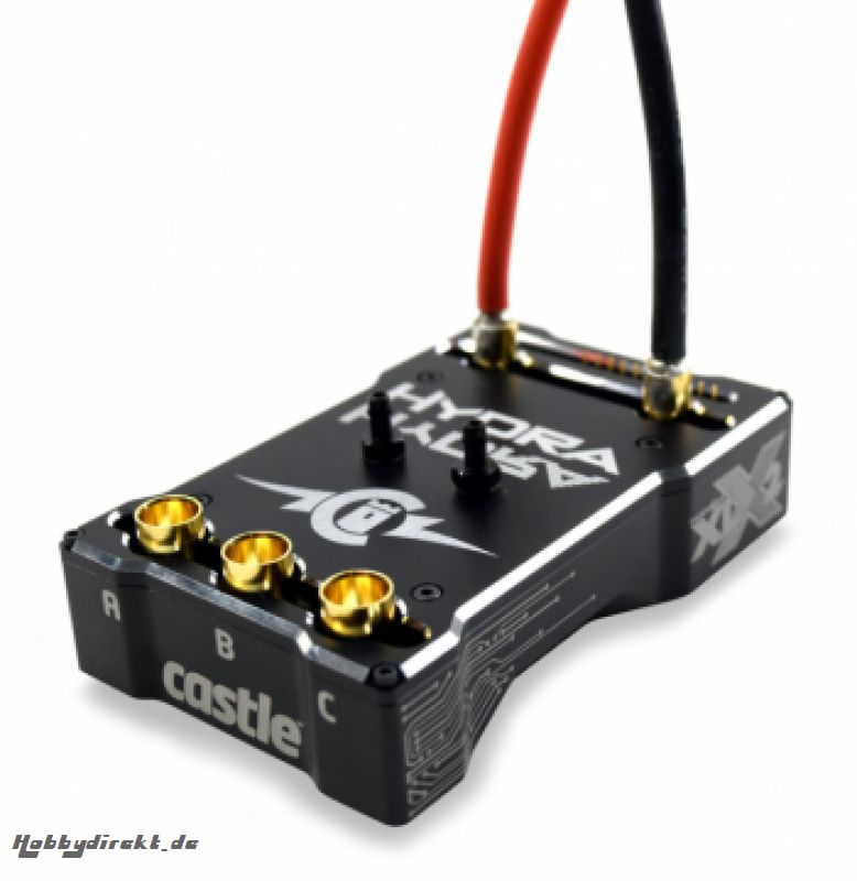 Hydra XLX2, 3-8S, 20A BEC, ESC Marine CASTLE CREATIONS 010-0173-00