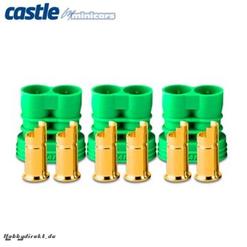 Castle - CC Steckverbindung mit umpolschutz 6.5mm - Buchse Satz CC-011-0069-00