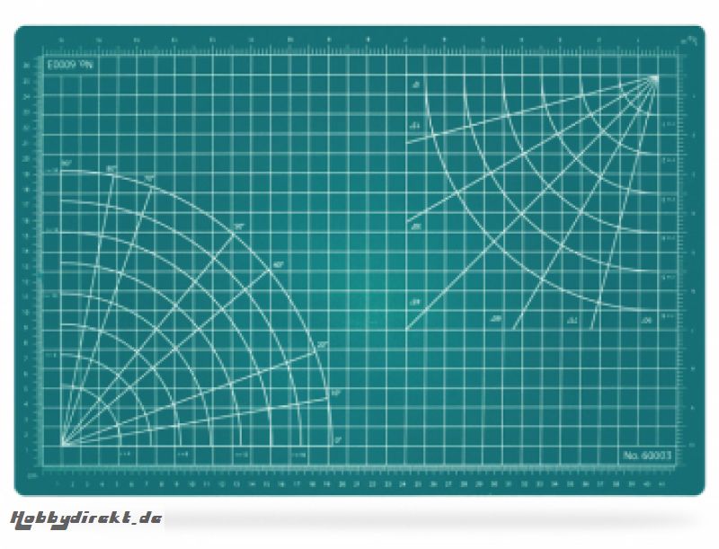 Selbstheilende Schneidematte 305x457mm (Grün) EXCEL 60003