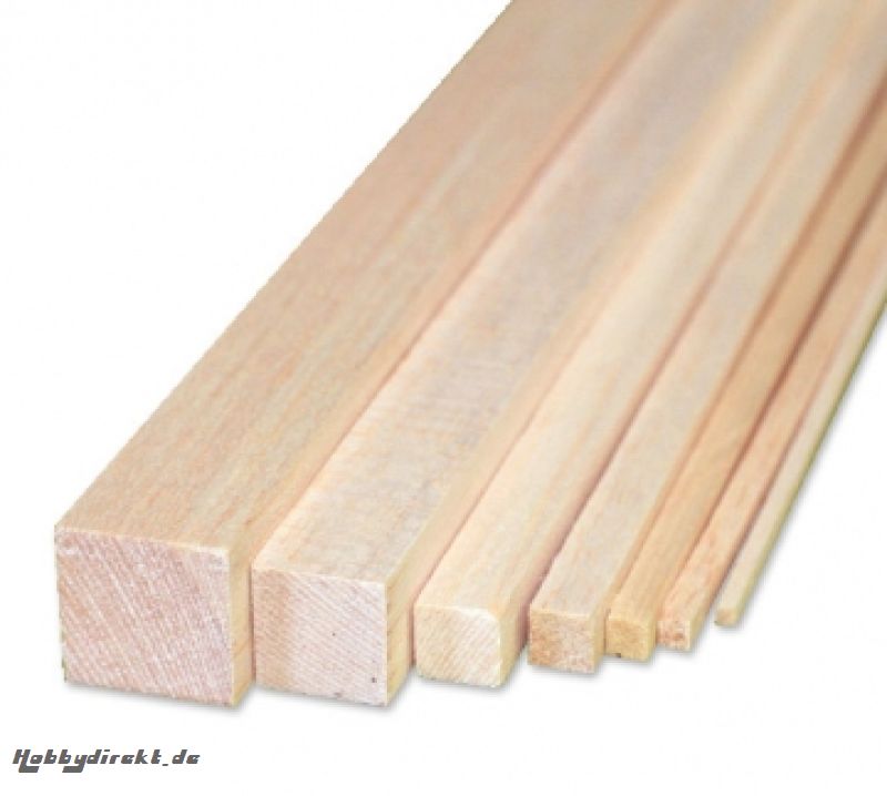 Balsa-Streifen 1 x 1 x 1000 mm MINICARS WOOD 91001