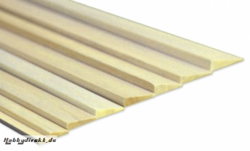 Querruder Balsa TE Streifen 5 x 15 x 1000 mm* MINICARS WOOD 91911