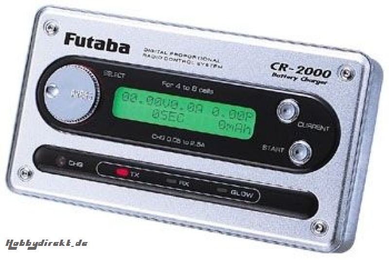 Futaba 1.2 & 4.8~9.6v Battery Charger Futaba P-CR-2000