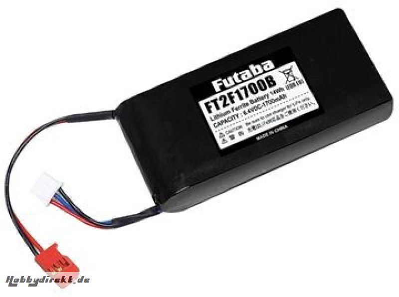 Sender-Akku Li-Fe 6,6V 1700mAh FUTABA EBA0140