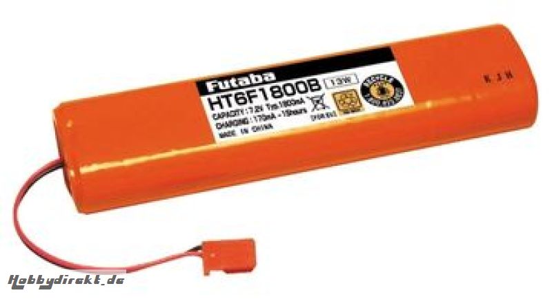 Senderbatterie NiMH 7,2V 1800mAh T8FGS/12FG/FX20/FX22 FUTABA AA0008