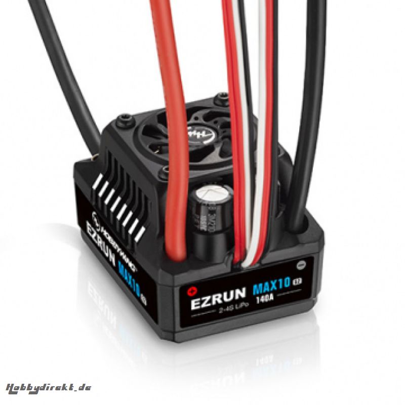 EzRun MAX10 G2 140A 2-4S Sensored WP ESC 1/10 HOBBYWING 30102603