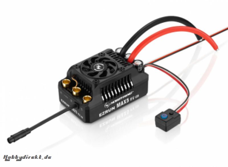 EzRun MAX5 HV G2 250A 6-12S Sensored WP ESC 1/5 HOBBYWING 30104200