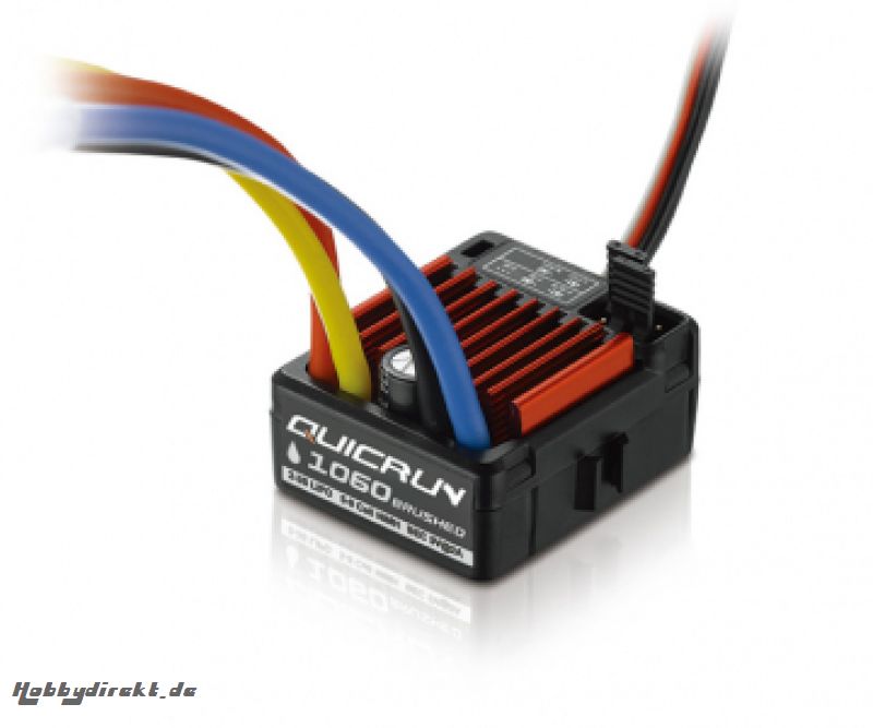 QuicRun WP 1060 ESC 60A (gebürstet) 2-3S Auto 1/10 HOBBYWING 30120201