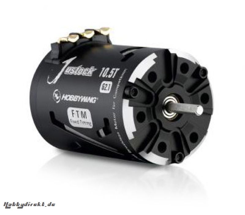 Motor Justock 3650 G2.1 10.5T Sensored (feste Zeiteinstellung) HOBBYWING 30408009